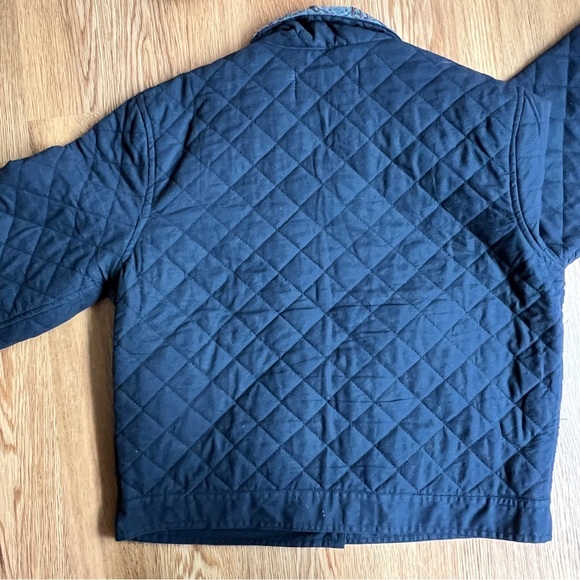 Sacred Threads Quilted Jacket small medium black multi mirrored - Picture 4 of 5